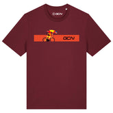 GCN La Carrerista T-Shirt - Burgundy